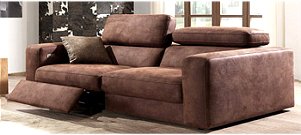 Country Relax Leather Sofa